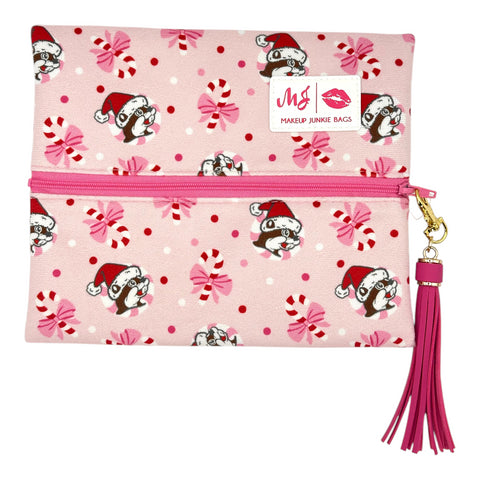 Buc-ee's Makeup Junkie Bag - Christmas Design