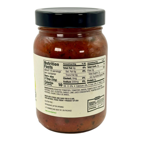 H-E-B Specialty Series 16oz Salsa - Roasted Taqueria (Medium)