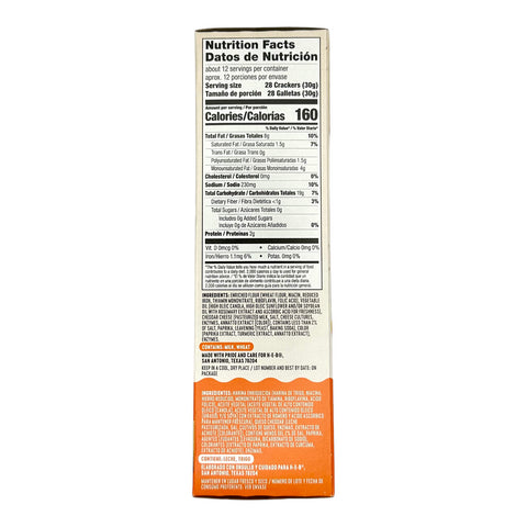 H-E-B CHZ² Baked Cheese Crackers - Cheddar Cheese