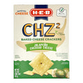 H-E-B CHZ² Baked Cheese Crackers - Jalapeño Cheddar Cheese