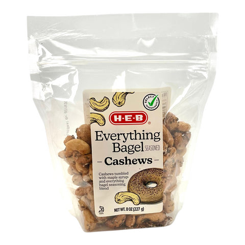 H-E-B Cashews - Everything Bagel