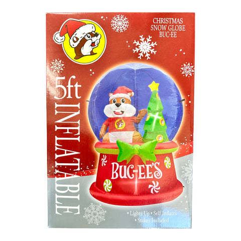 Buc-ee's 5ft Inflatable Christmas Globe