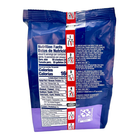 H-E-B Lone Stars Crackers - Garlic Parmesan