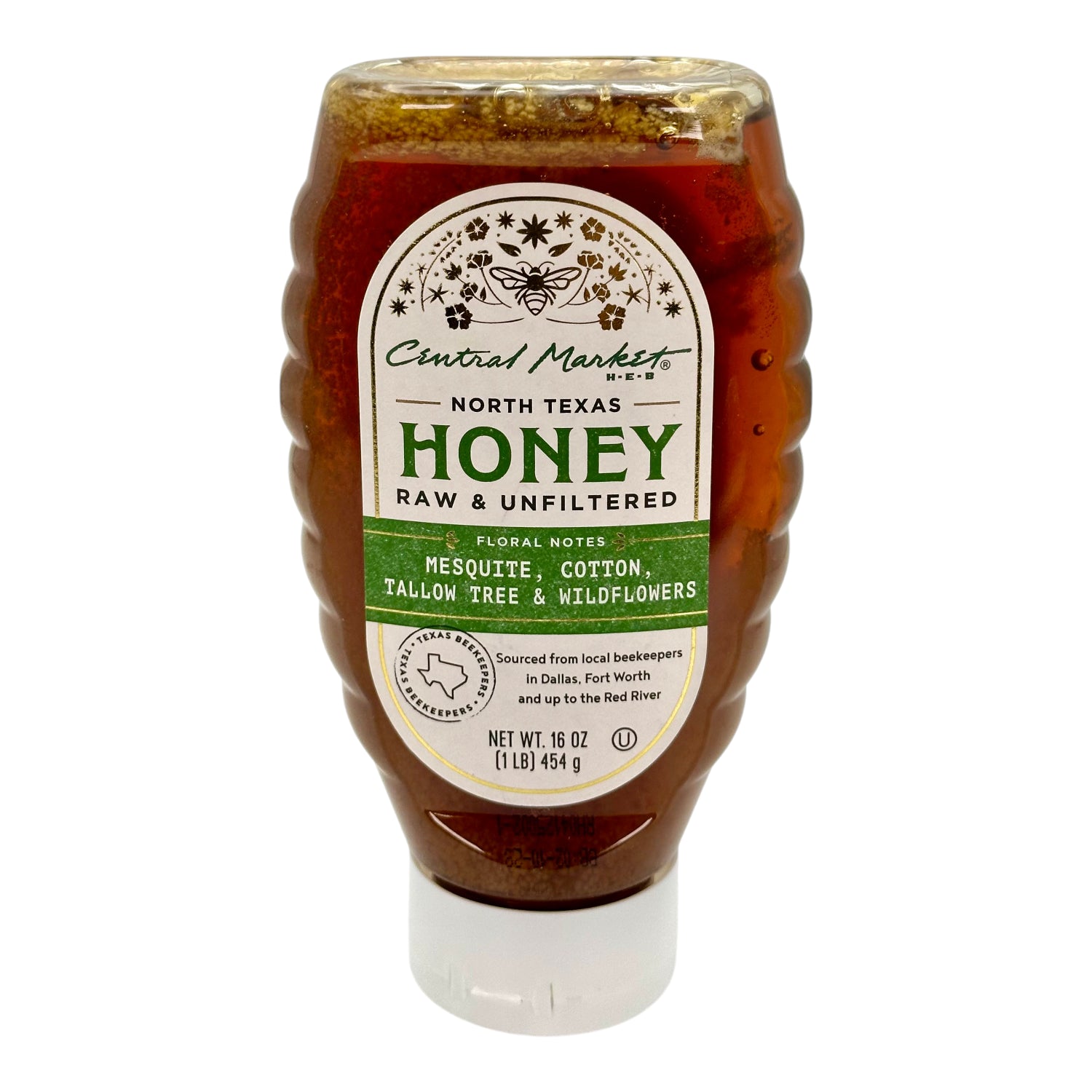 H-E-B Central Market Raw & Unfiltered Honey 16oz – TrueTexasMerch