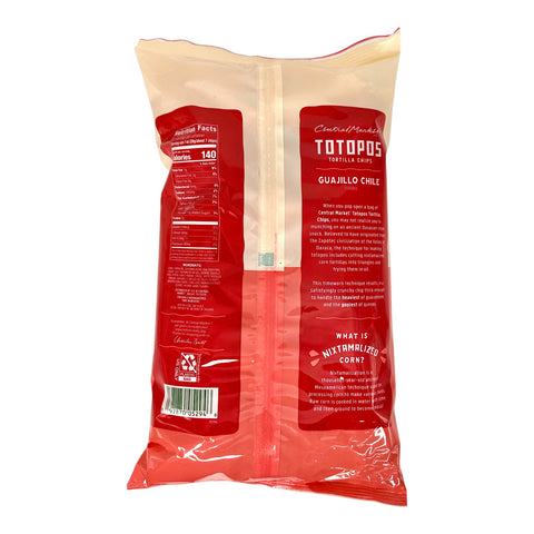 H-E-B Central Market Totopos Tortilla Chips - Guajillo Chile