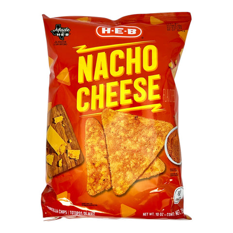 H-E-B Tortilla Chips - Nacho Cheese