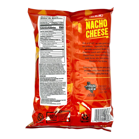 H-E-B Tortilla Chips - Nacho Cheese