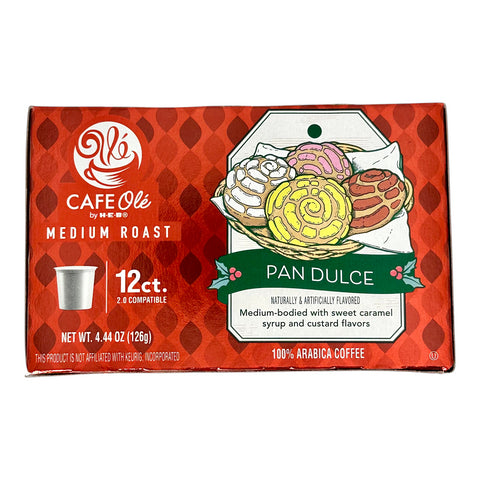 Cafe Olé By H-E-B Single Serve Coffee Cups - Pan Dulce (Medium Roast) (Limited)