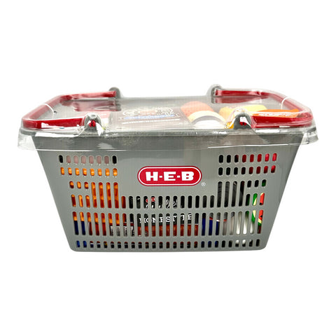 H-E-B Beyond Imagination Dinner Food Shopping Basket - Gray
