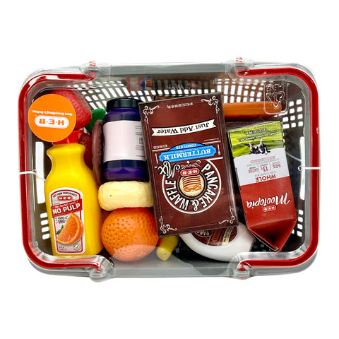 H-E-B Beyond Imagination Dinner Food Shopping Basket - Gray