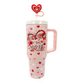 Valentine's Day 2026 Pink Tumbler - 40oz