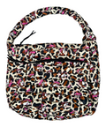 Buc-ee's Pink Leopard Puffy Tote Bag - spacious main pocket