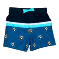 Buc-ee's blue toddler swim shorts - lightweight fabric
