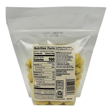 H-E-B Almonds - Lemon Meringue Pie