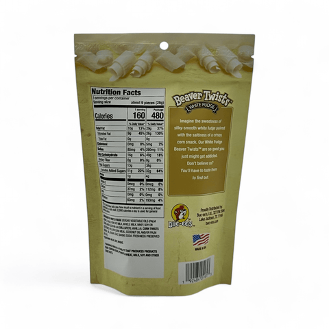 White Fudge Beaver Twists
