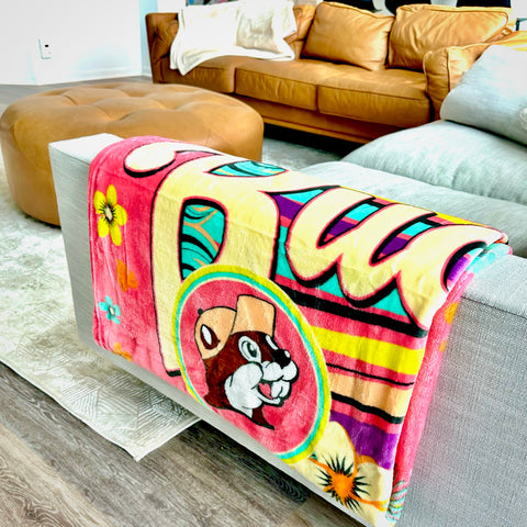 Get Cozy With Buc-ee's Blankets