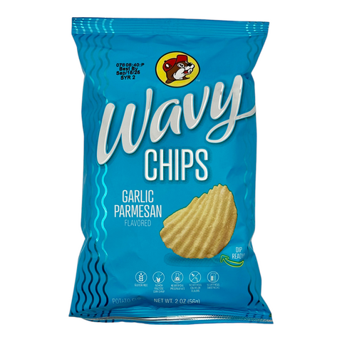 Buc-ee’s Wavy Chips – Garlic Parmesan