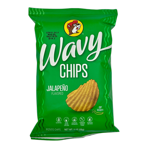 Buc-ee’s Wavy Chips – Jalapeño