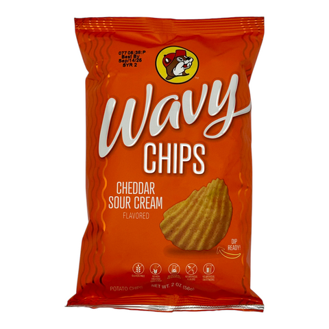 Buc-ee’s Wavy Chips – Cheddar Sour Cream