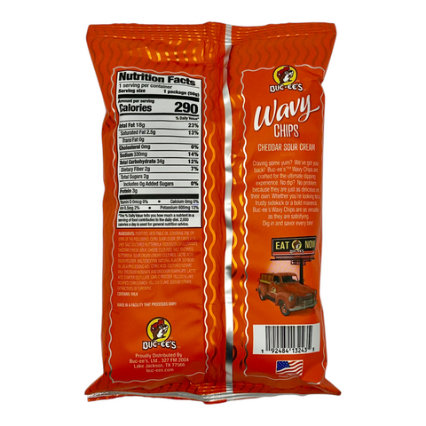 Buc-ee’s Wavy Chips – Cheddar Sour Cream