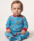 Buc-ee's Christmas 2026 Blue Infant Onesie