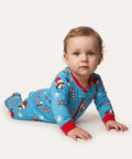 Buc-ee's Christmas 2026 Blue Infant Onesie