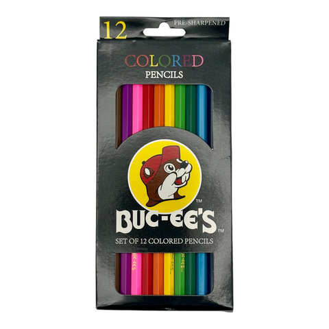 Buc-ee’s Colored Pencil 12-Pack