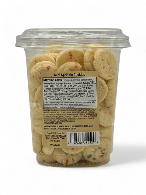 Mini Sprinkle Cookies
