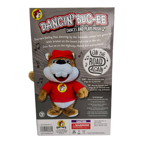 Dancin’ Buc-ee Beaver Toy