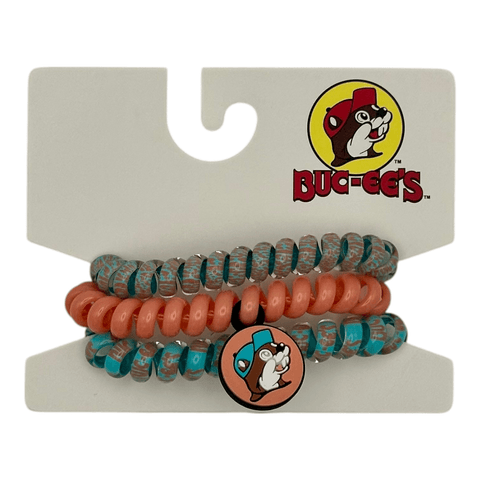 Buc-ee’s Coil Hair Ties – 3 Pack