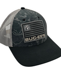 Buc-ee’s Snapback Hat - Gray Flag