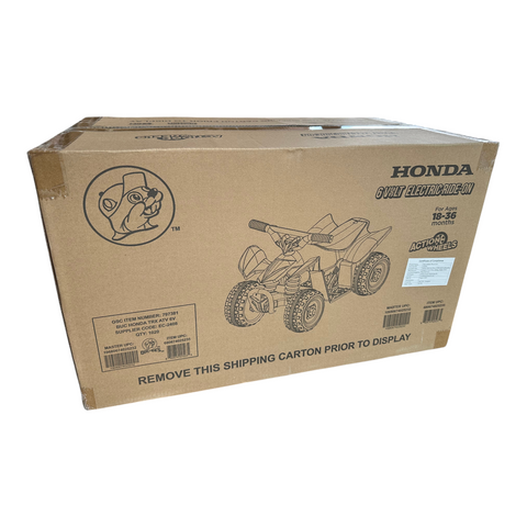 Officially Licensed Honda Ride-On Buc-ee's 4-Wheeler