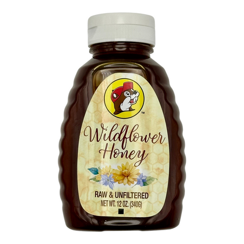 Buc-ee’s Wildflower Honey – Raw and Unfiltered 12oz