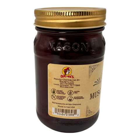 Buc-ee’s Muscadine Grape Jelly – No HFCS, Gluten-Free, USA-Made