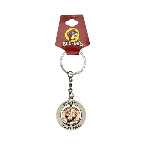 Penny Location Texas Keychain