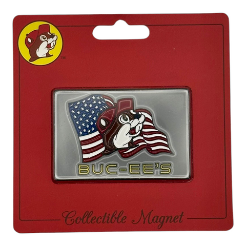 Buc-ee’s Collectible Magnet – American Flag