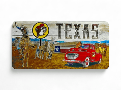 Double Sided Texas Magnet