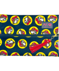 Premium Makeup Junkie Bag – Black with Red Tassel