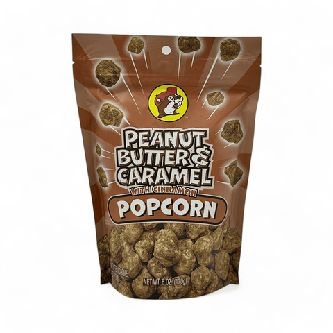 Buc-ee's Peanut Butter & Caramel Popcorn - Cinnamon