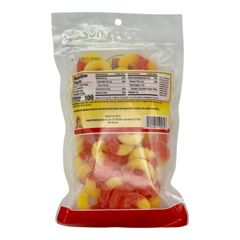 Buc-ee's Gummi Peach Rings