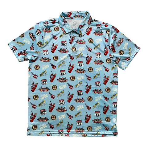 Buc-ee’s Men’s Polo - Gas Station