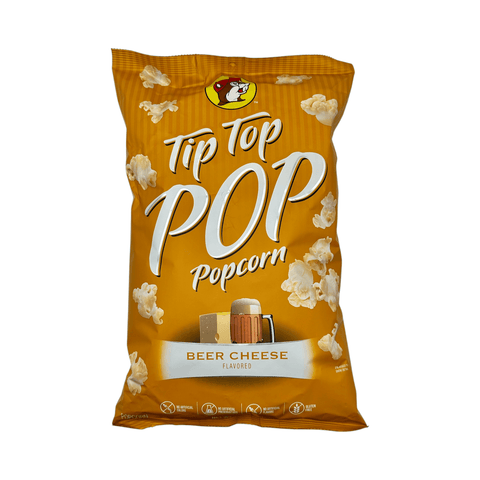 Buc-ee's Tip Top Pop Popcorn - Beer Cheese
