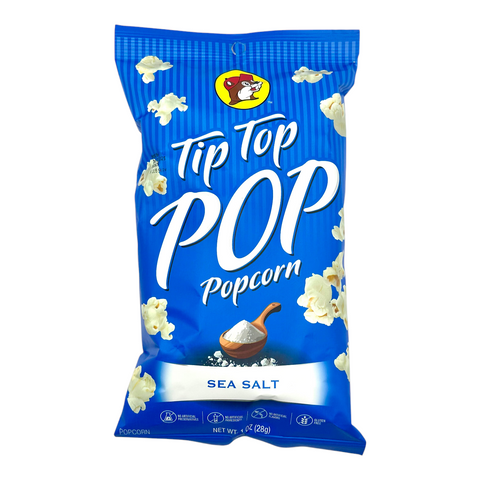 Buc-ee's Tip Top Pop Popcorn - Sea Salt