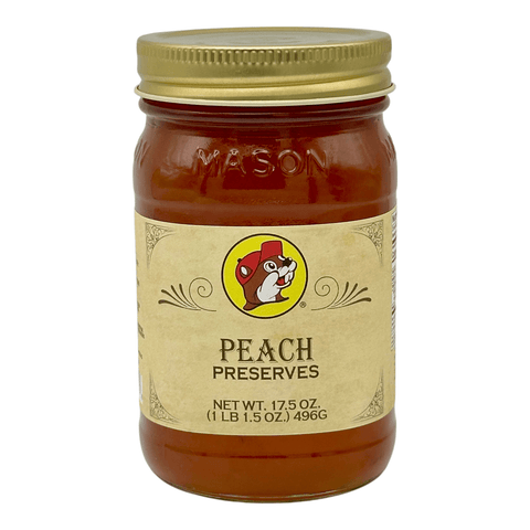Buc-ee’s Peach Preserves – No HFCS, Gluten-Free, USA-Made