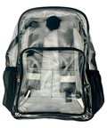 Clear school backpack - durable plastic construction