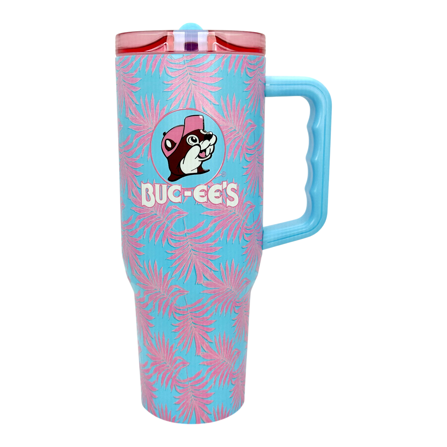 Buc-ee's Fit Forty PRO 40oz Pink Palm Tumbler – TrueTexasMerch
