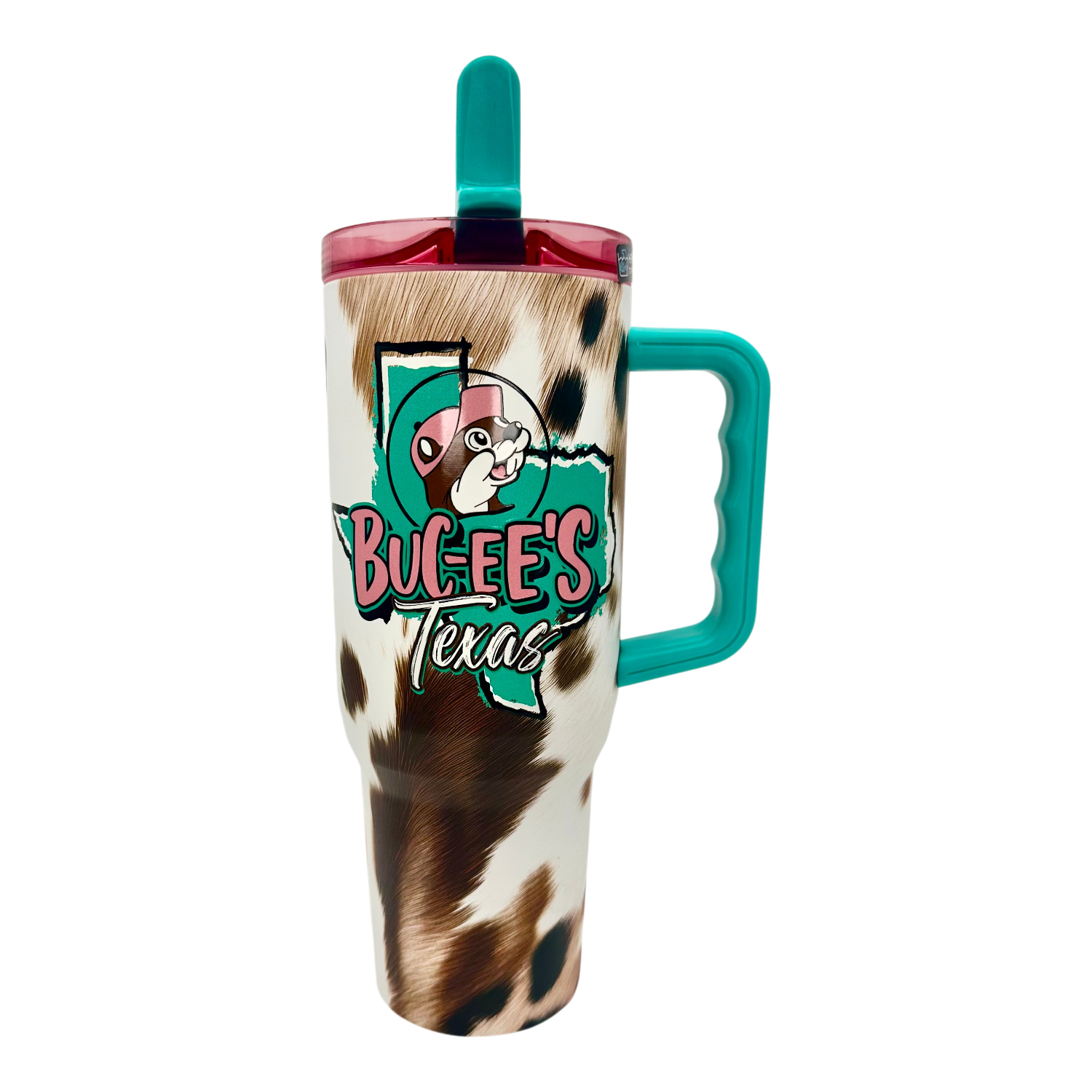 Buc-ee's Fit Forty PRO 40oz Cow Print Texas Tumbler – TrueTexasMerch