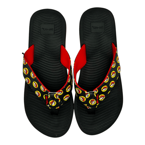 Buc-ee's Adult/Youth Unisex Flip Flop Sandals - Classic
