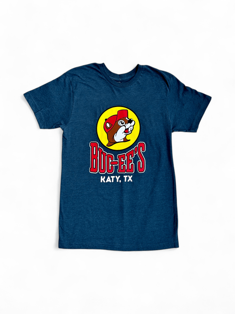 Adult Buc-ee’s Location T-Shirt - Katy, Texas City, Waller, Baytown