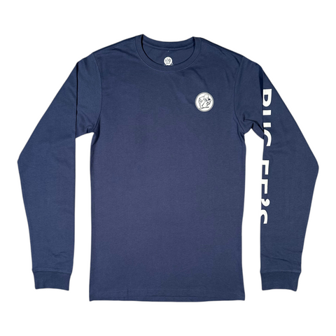 Adult Buc-ee’s Long Sleeve Shirt – Blue